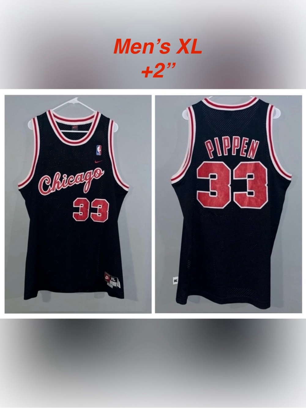 Chicago Bulls RARE Scottie Pippen Nike REWIND 1984 TRIBUTE NBA Basketball Jersey